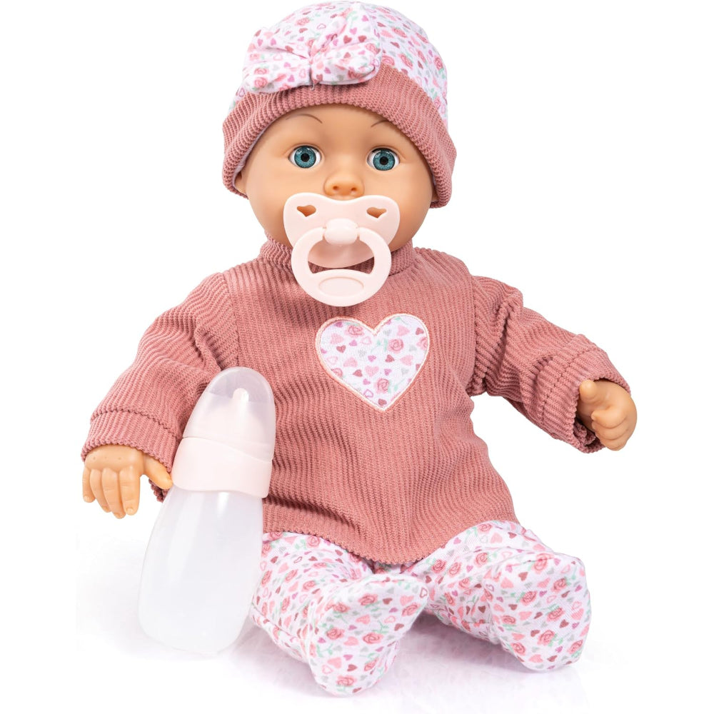 Bayer Design First Words Baby Doll 38cm - Pink