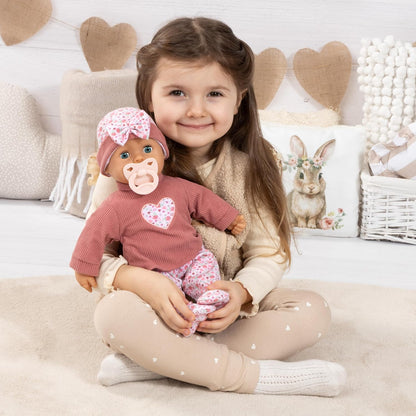 Bayer Design First Words Baby Doll 38cm - Pink