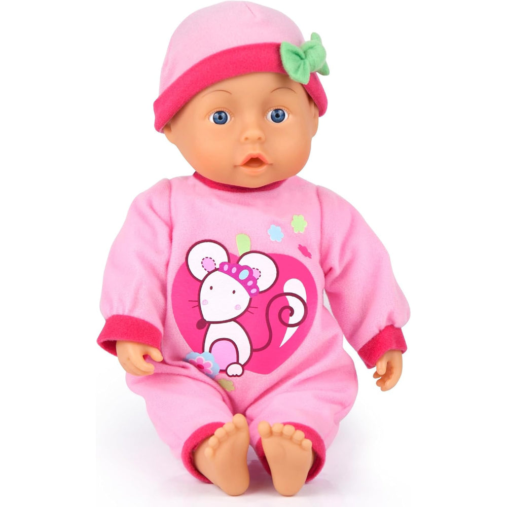 Bayer Design First Words Baby Doll 28cm with Sounds