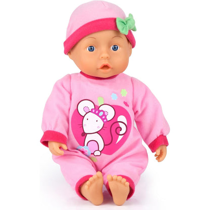 Bayer Design First Words Baby Doll 28cm with Sounds