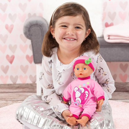 Bayer Design First Words Baby Doll 28cm with Sounds