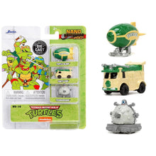 Jada Toys Teenage Mutant Ninja Turtles Nano Cars 3-Pack (3+ Years)