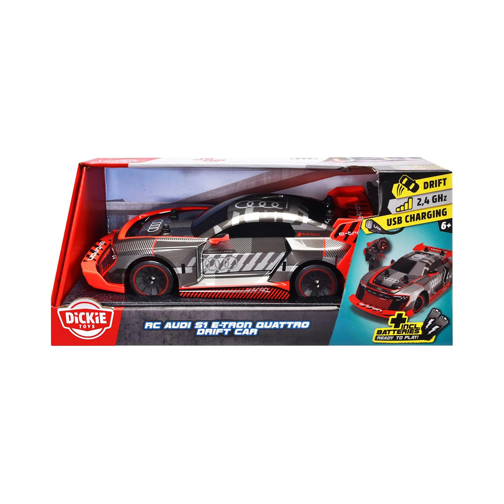 Dickie RC Audi S1 E-Tron Quattro Drift Car 1:16