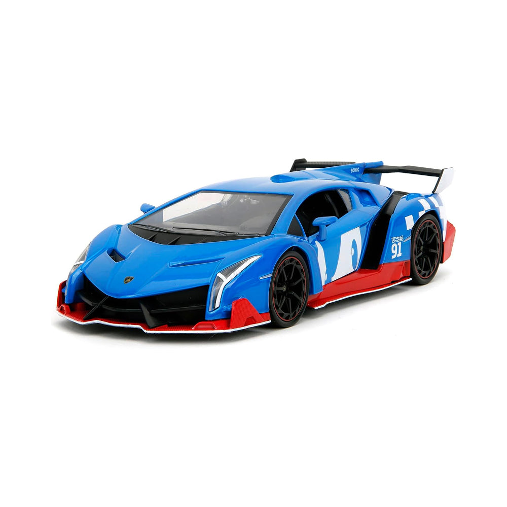 Jada Sonic the Hedgehog Lamborghini Veneno 1:24
