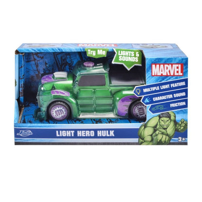 Jada Marvel Light Hero Hulk Car  1:32