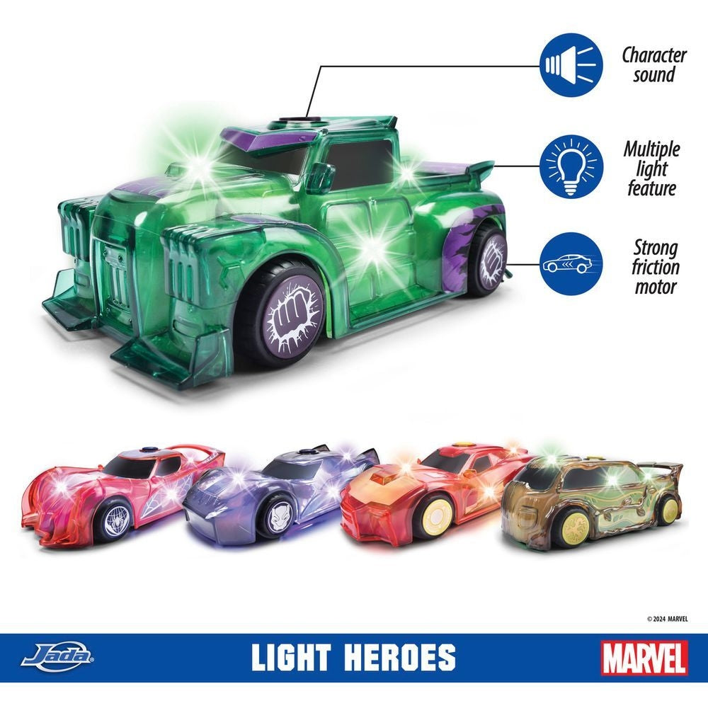 Jada Marvel Light Hero Hulk Car  1:32