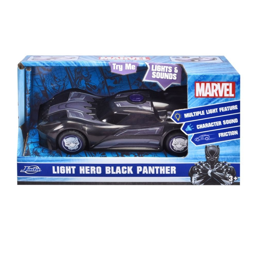 Jada Marvel Light Hero Black Panther Car 1:32