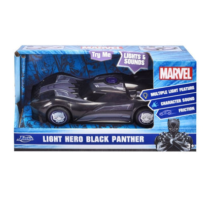 Jada Marvel Light Hero Black Panther Car 1:32