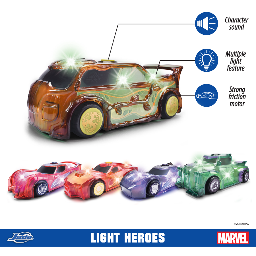 Jada Toys Marvel Light Hero Groot Car 1:32
