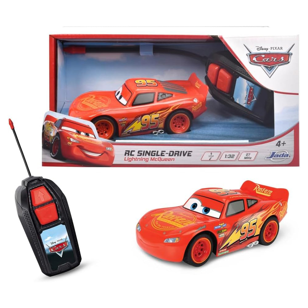 Jada Disney Pixar Cars Lightning McQueen RC Car