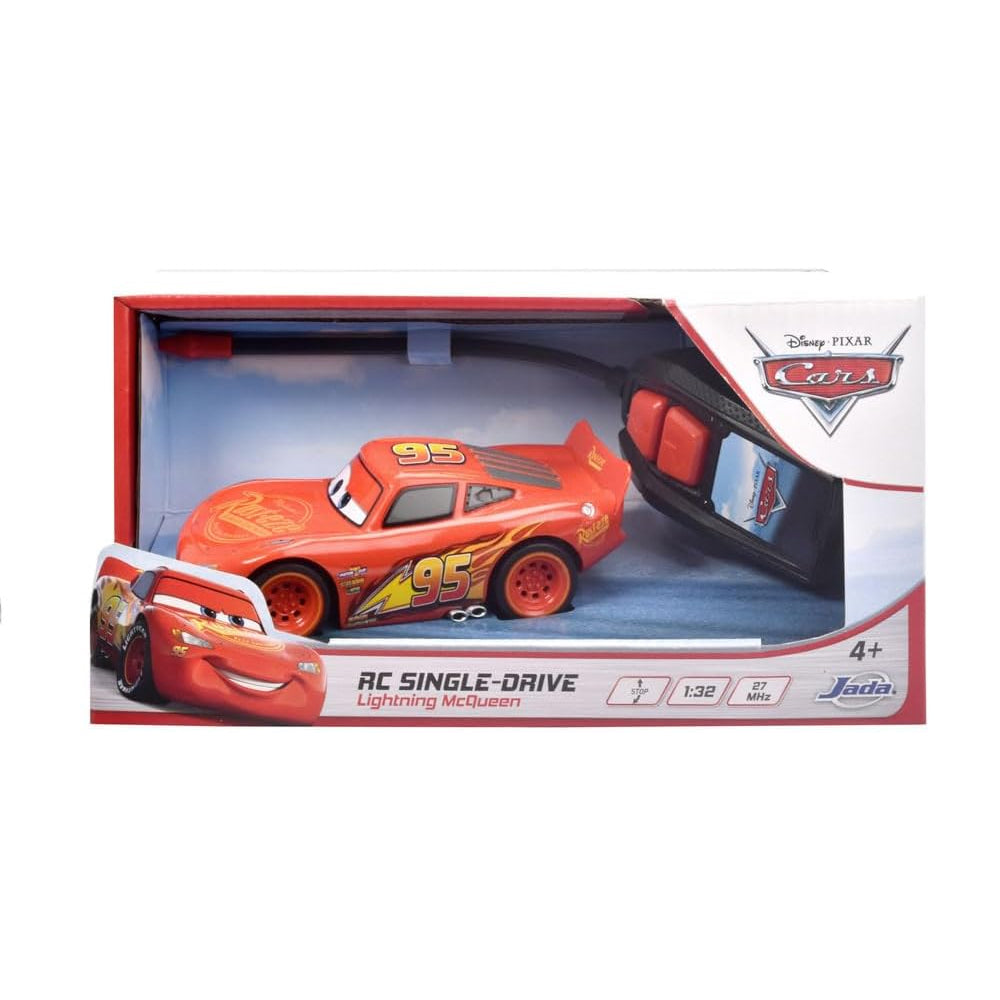 Jada Disney Pixar Cars Lightning McQueen RC Car