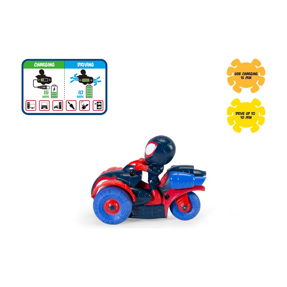 Jada Marvel Miles Techno-Racer RC Car 1:50