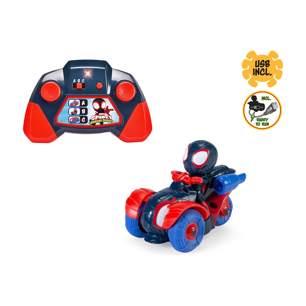 Jada Marvel Miles Techno-Racer RC Car 1:50