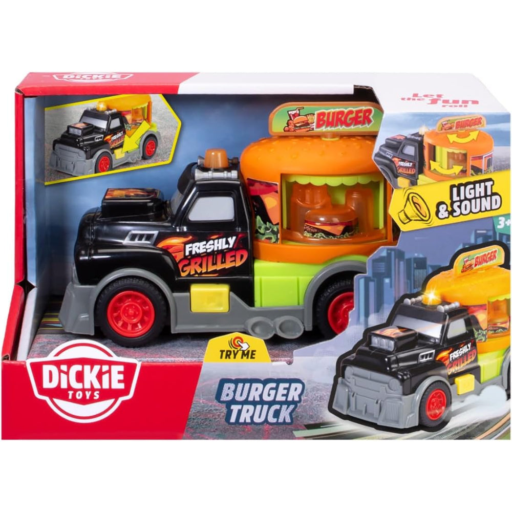 Dickie Toys Burger Food Truck with Light & Sound