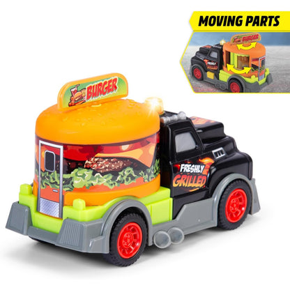 Dickie Toys Burger Food Truck with Light & Sound