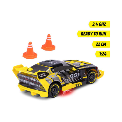 Dickie RC Audi S1 E-Tron Quattro Drift Car 1:24