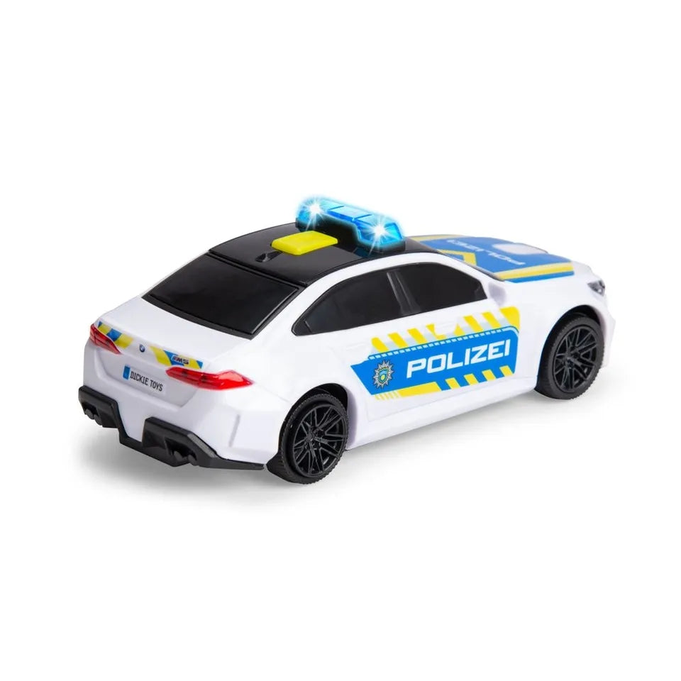 Dickie Toys BMW M5 Police Car with Light & Sound – 15 cm