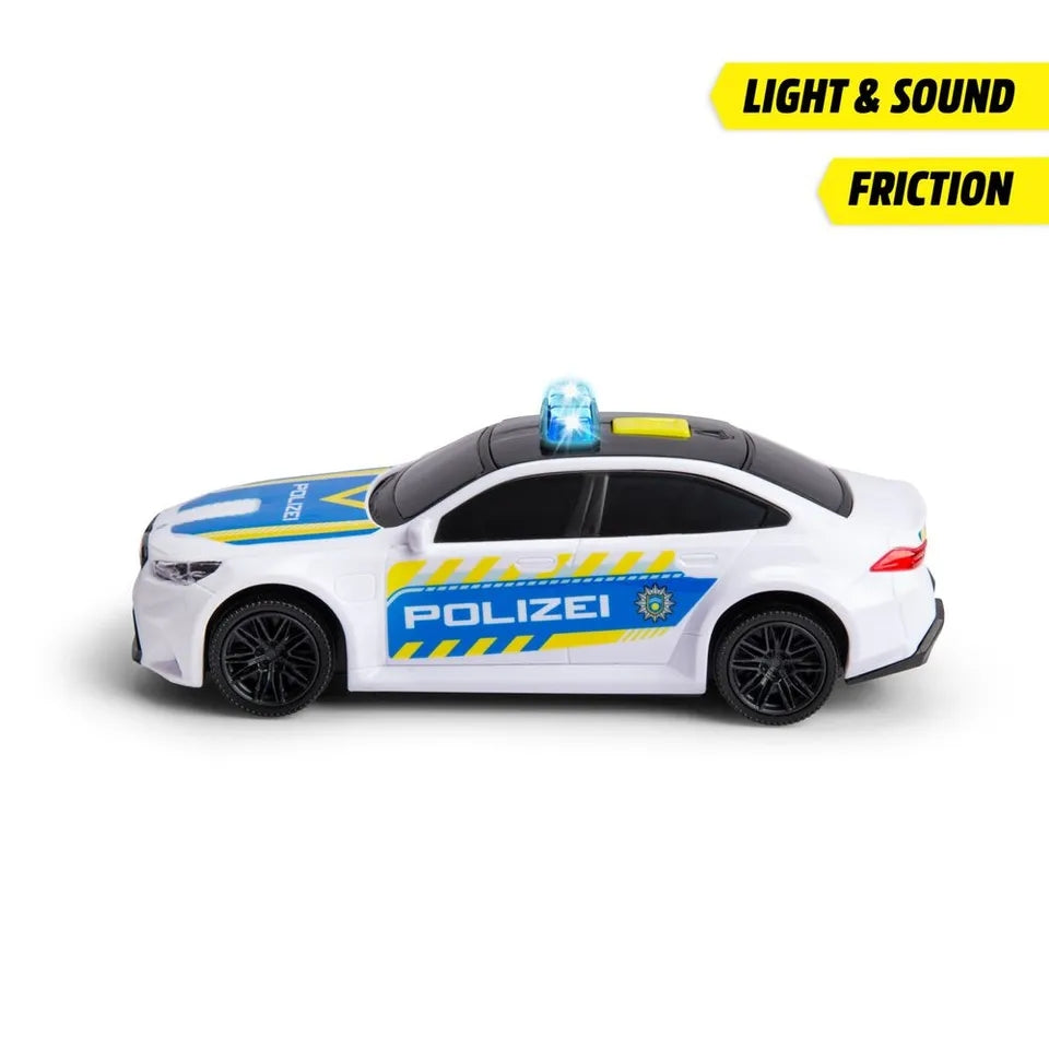Dickie Toys BMW M5 Police Car with Light & Sound – 15 cm