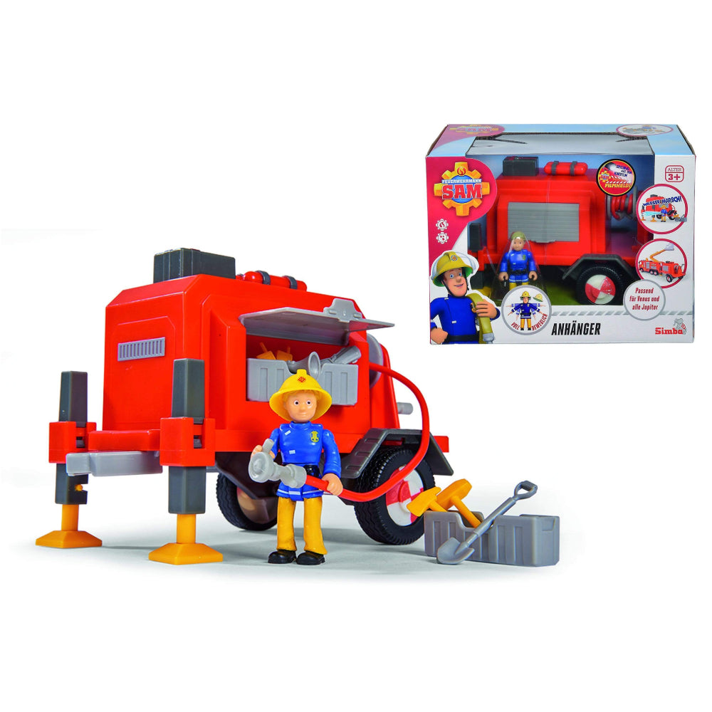 Fireman Sam Rescue Trailer with Penny Figure