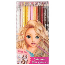 TOPModel Skin & Hair Colour Pencils Set 12pcs