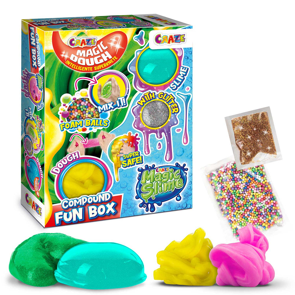 CRAZE Mix Compound Fun Box Gold & Silver – Assorted