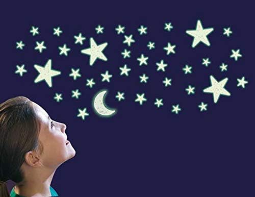 Glow Glitter stars