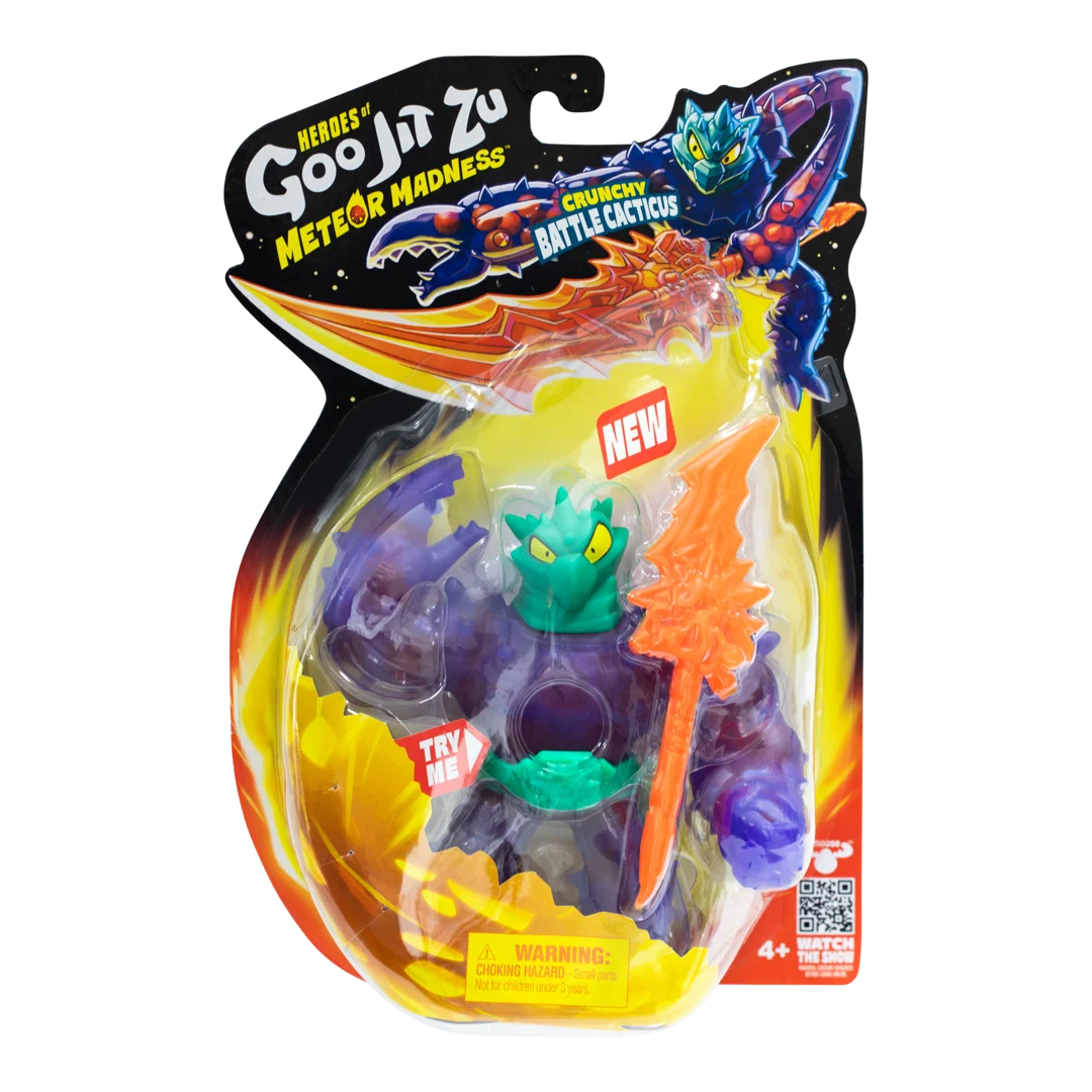 Heroes of Goo Jit Zu Meteor Madness Battle Cacticus Figure