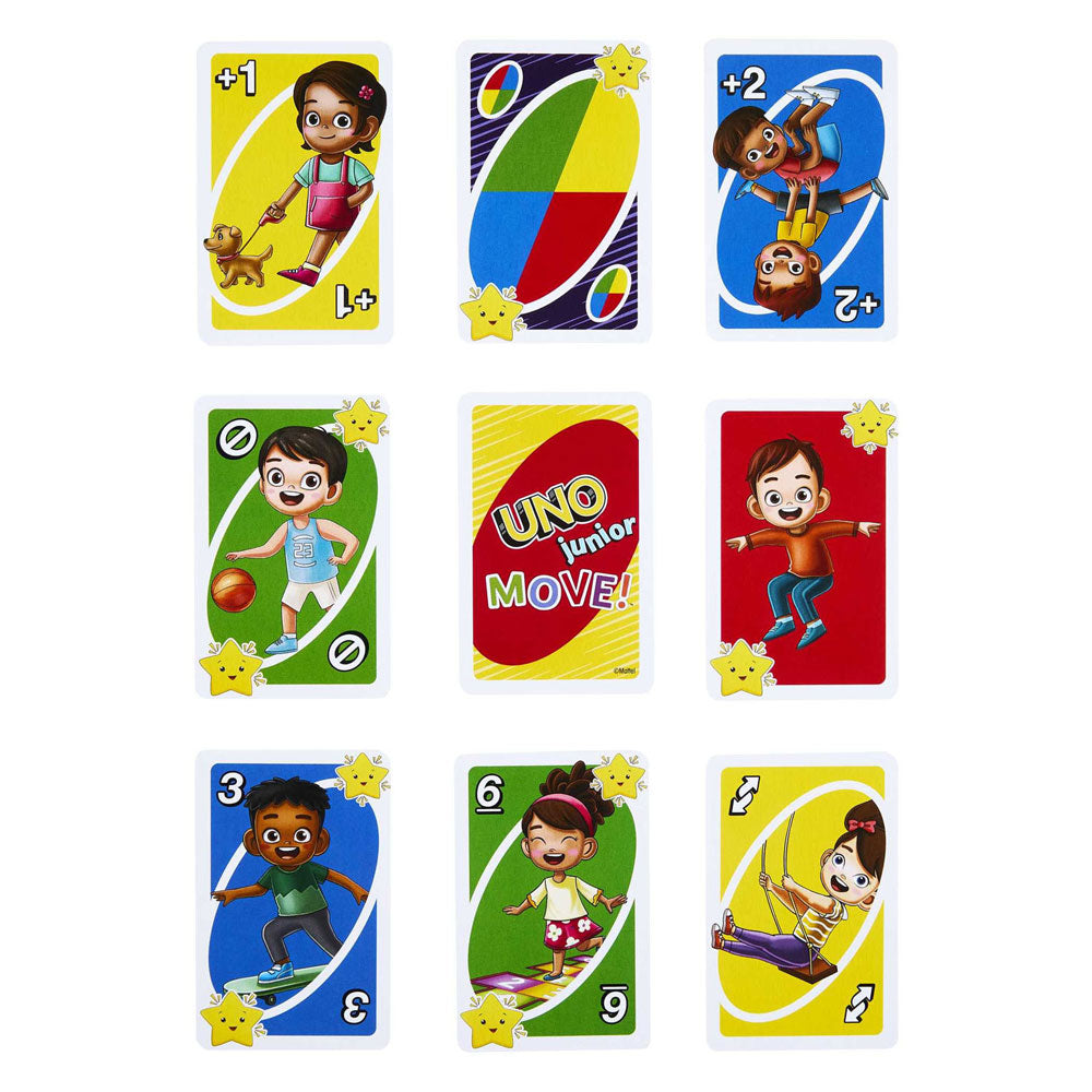 UNO Junior Move Card Game