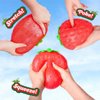 Squeeeze Strawberry Squishy Toy (3+)