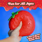 Squeeeze Strawberry Squishy Toy (3+)