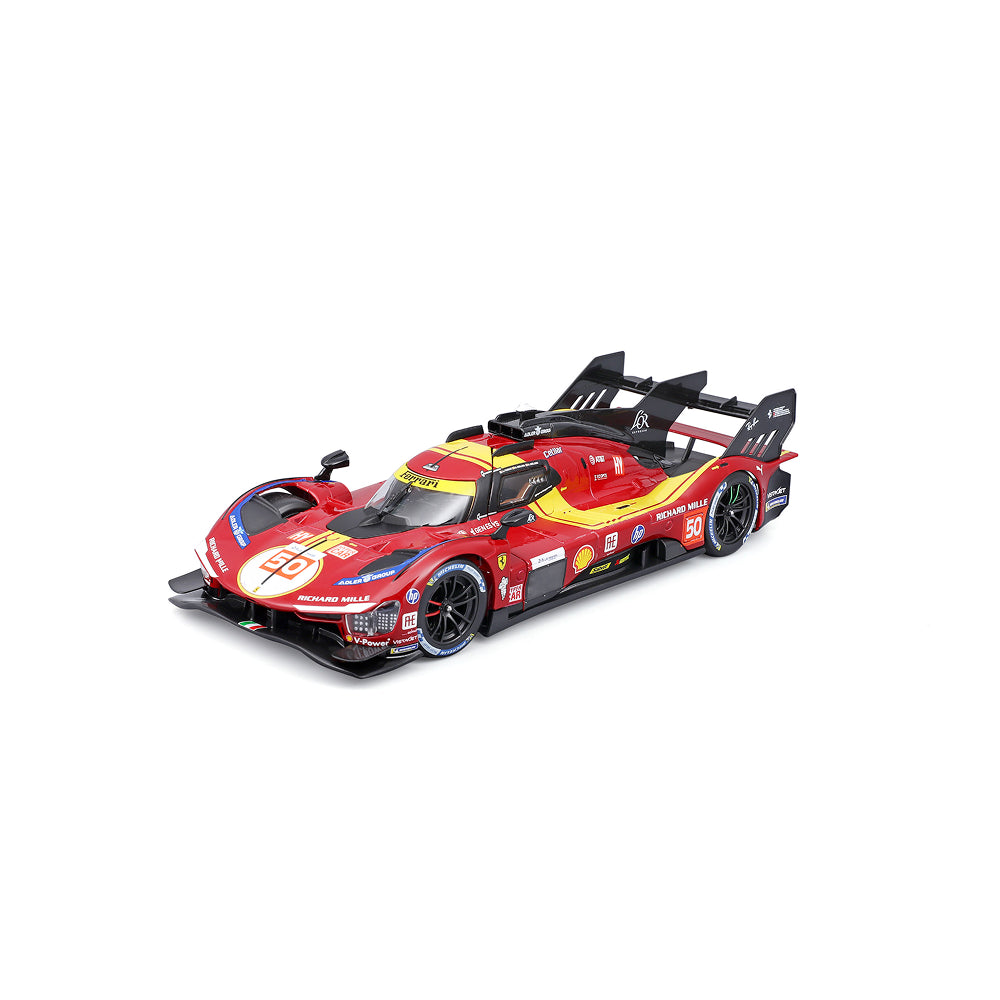 Bburago Ferrari Racing 499P Le Mans Hypercar 2025 1:24