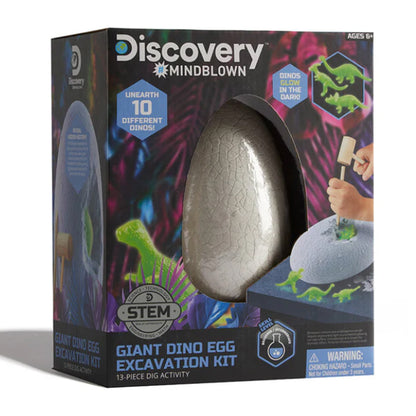 Discovery Mindblown Dinosaur Excavation Jumbo Egg 13-Piece Set