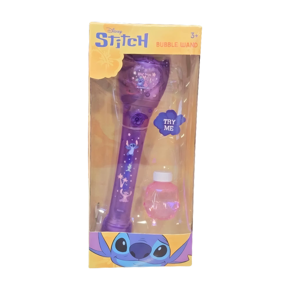Disney Stitch Electronic Bubble Wand with Lights & Music