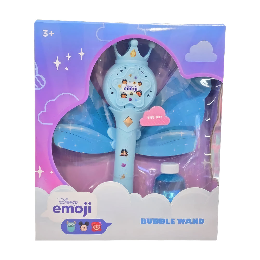 Disney Emoji Princess Battery-Operated Bubble Wand