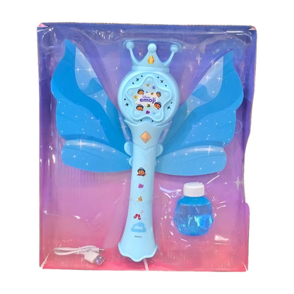 Disney Emoji Princess Battery-Operated Bubble Wand
