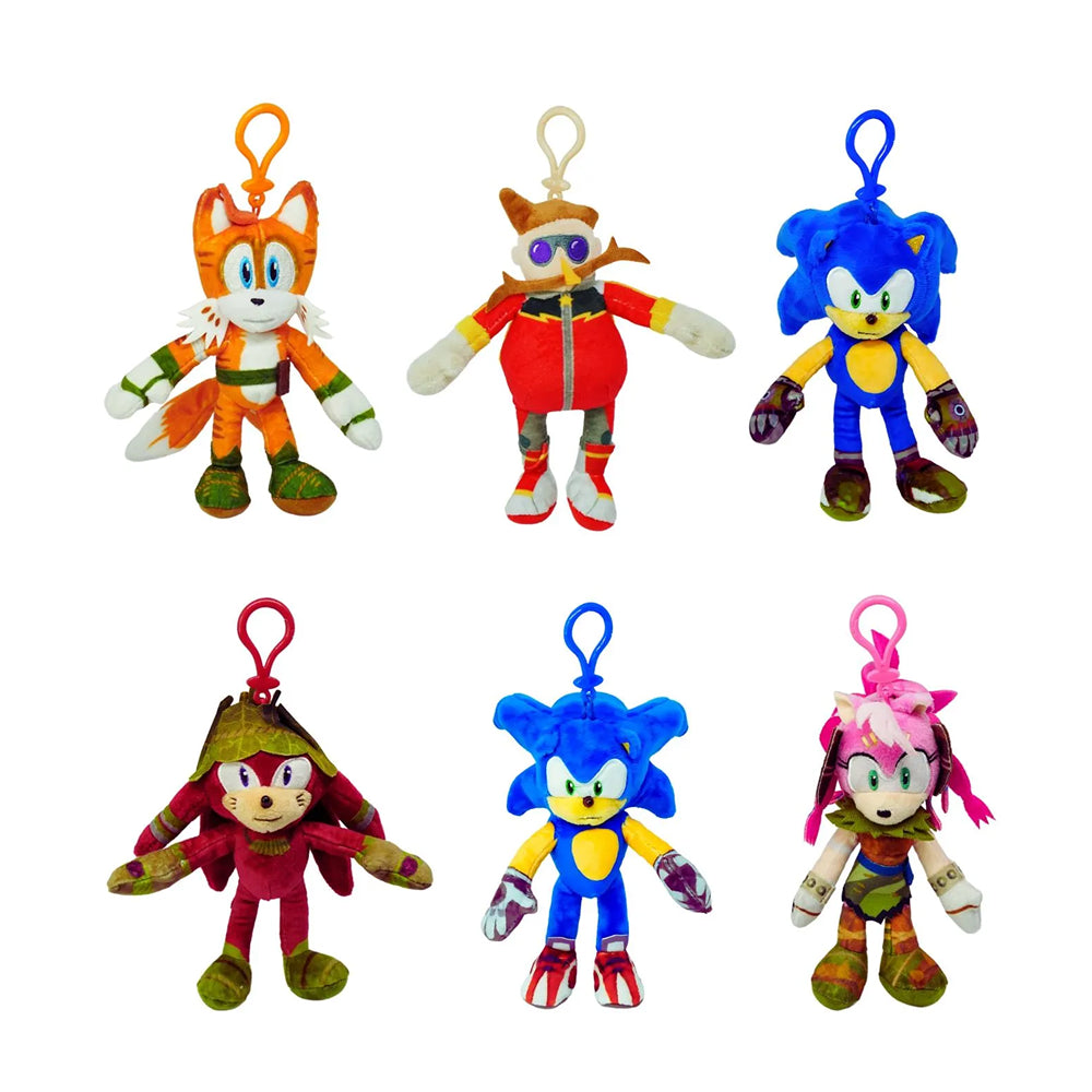 Sonic clip on plush