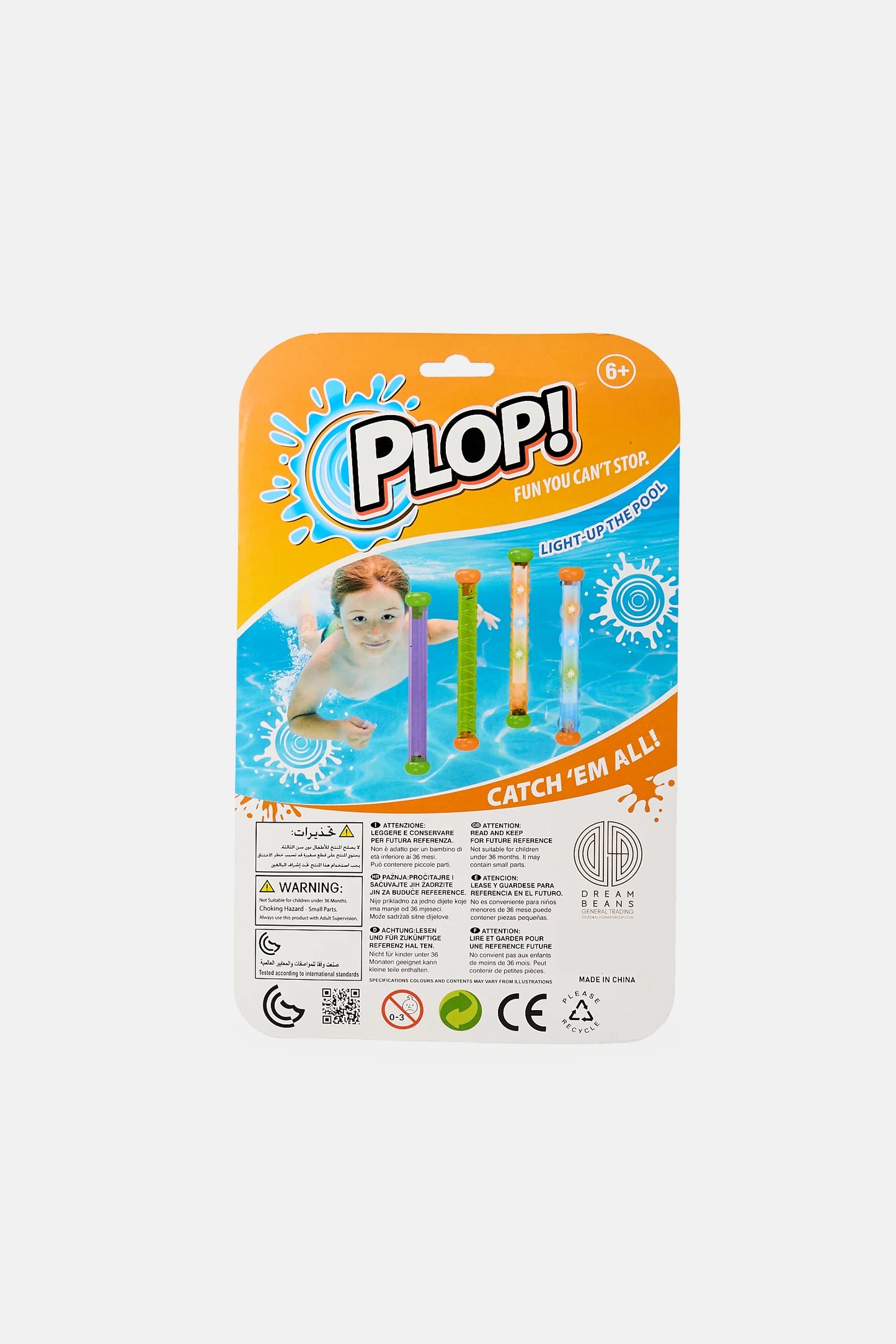 DIVE STICKS w/ LIGHTS 2PCS