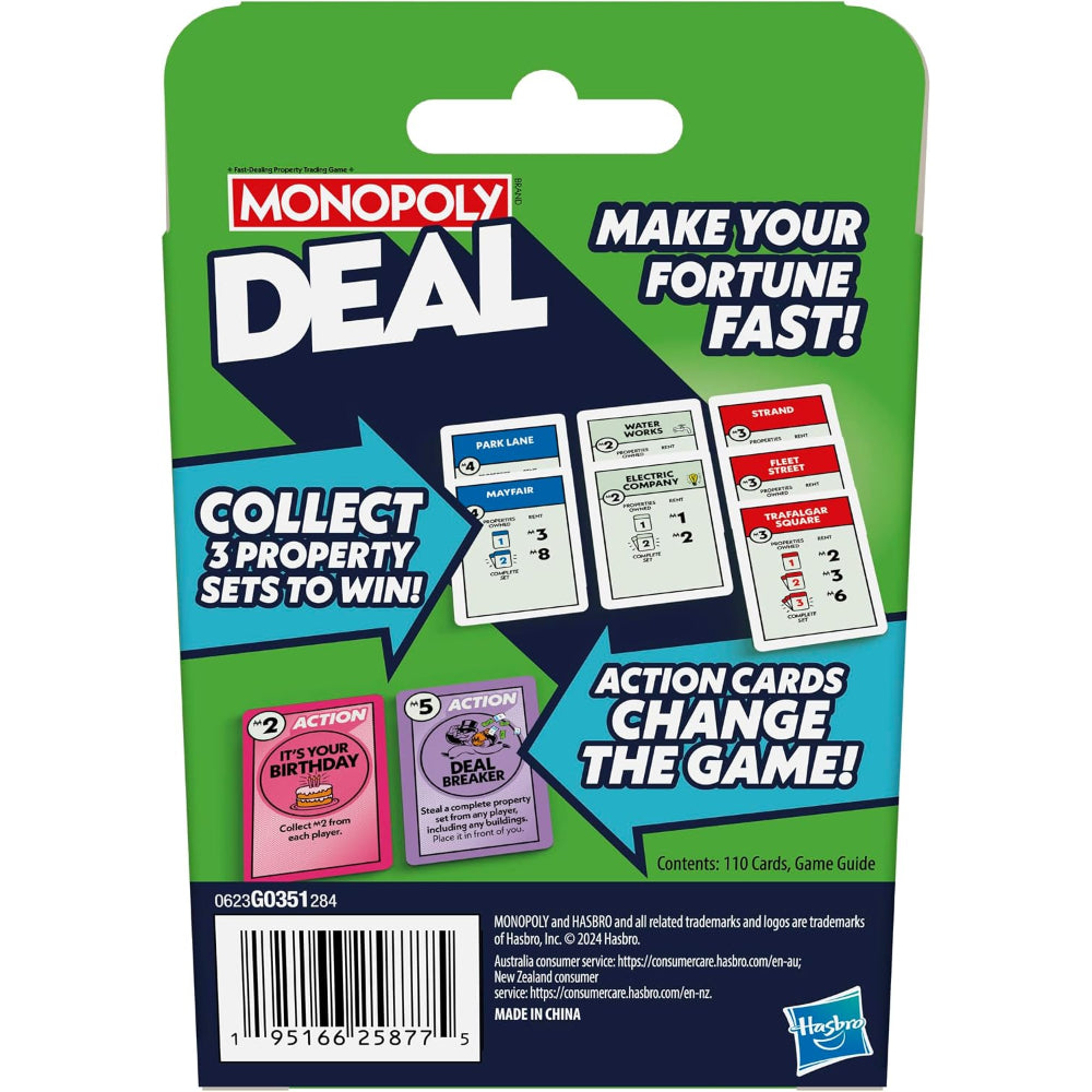 Monopoly Deal Card Game