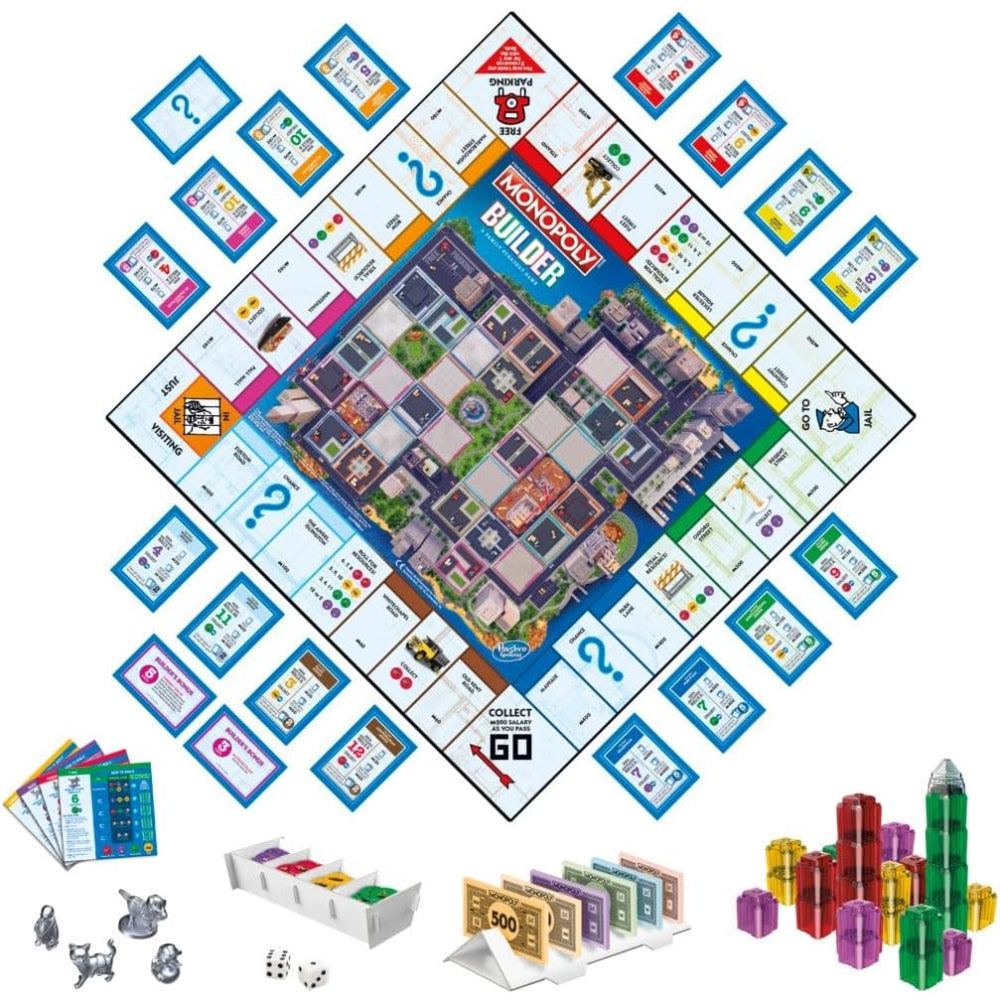 Monopoly Builder Board Game