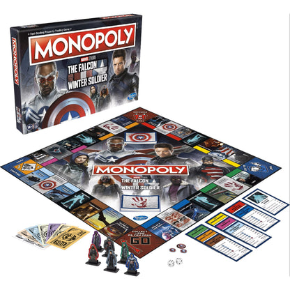 Monopoly Marvel The Falcon and the Winter Soldier Edition