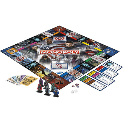 Monopoly Marvel The Falcon and the Winter Soldier Edition