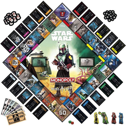Monopoly Star Wars Boba Fett Edition Board Game