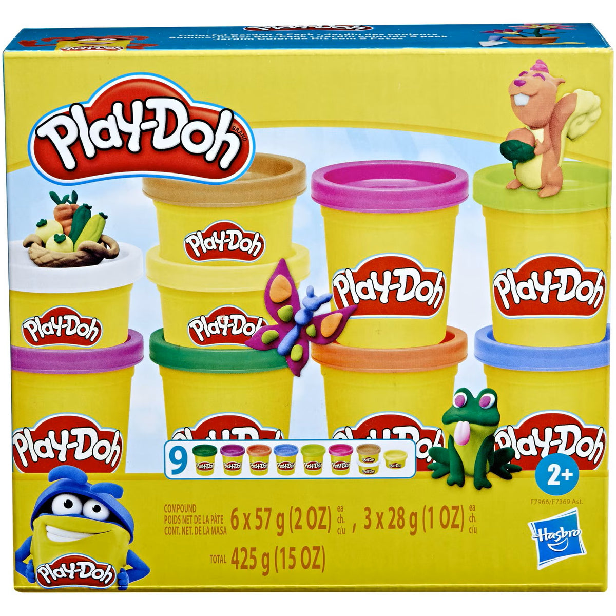 Play-Doh Colorful Compound 9-Pack – Assorted