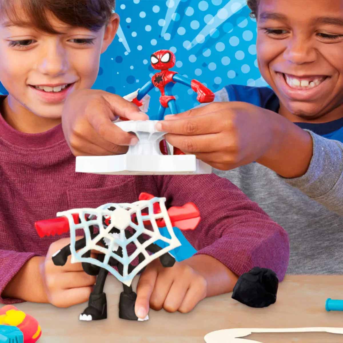 Play-Doh Spider-Man Launch & Slice Battle Playset