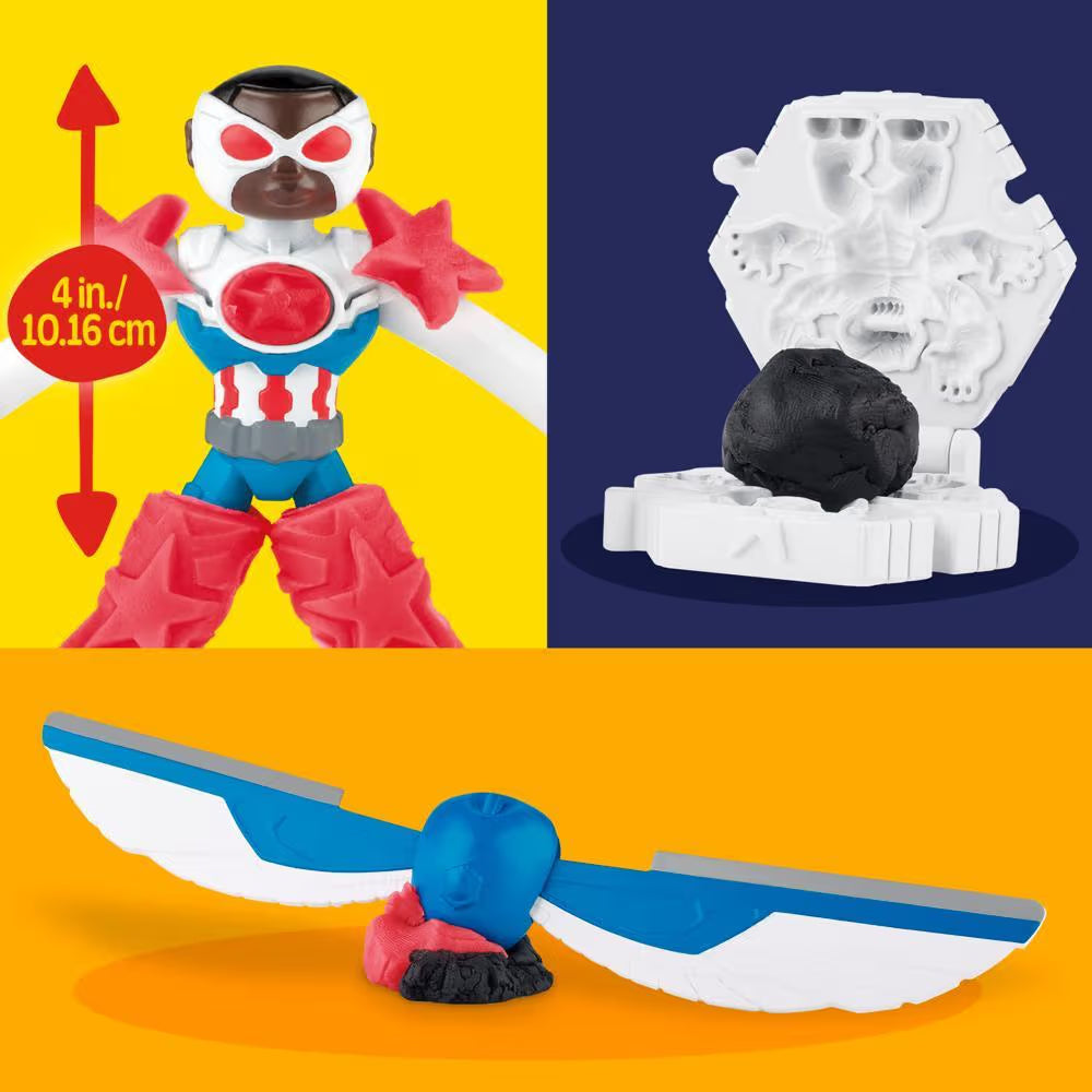 Play-Doh Captain America Moto-Slicer Playset
