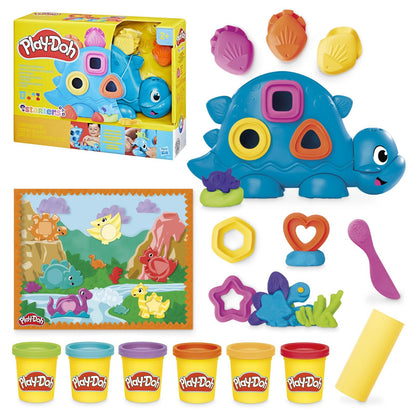 Play-Doh Shapes & Colors Dino Playset
