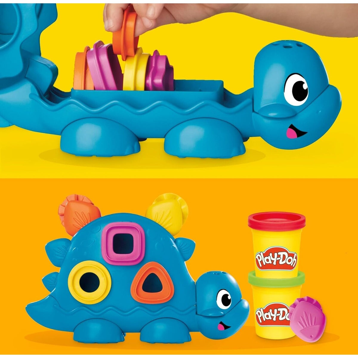 Play-Doh Shapes & Colors Dino Playset