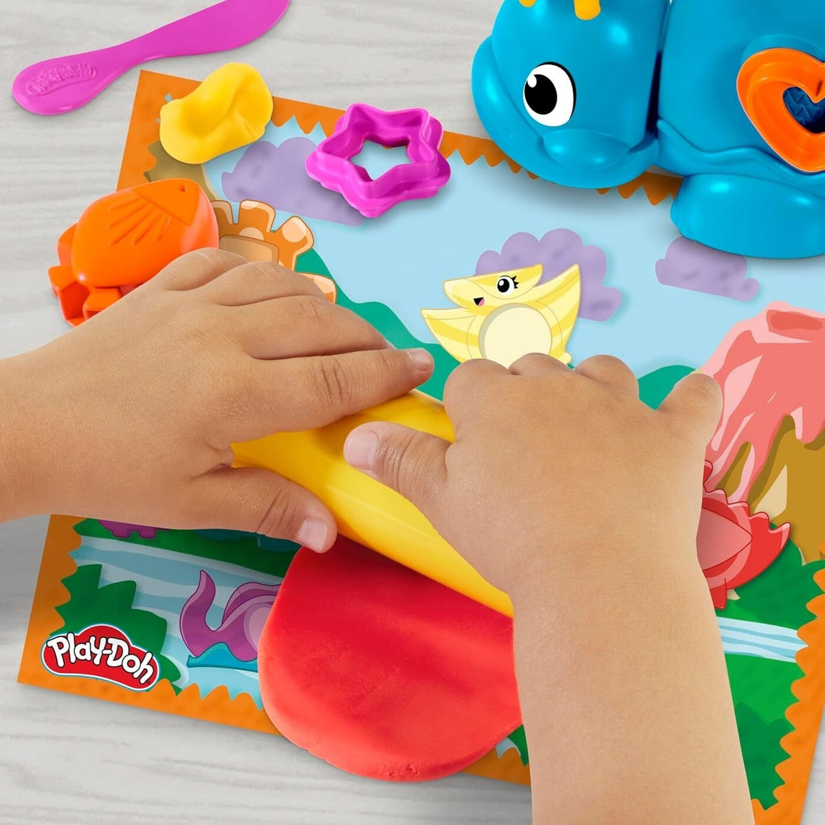 Play-Doh Shapes & Colors Dino Playset