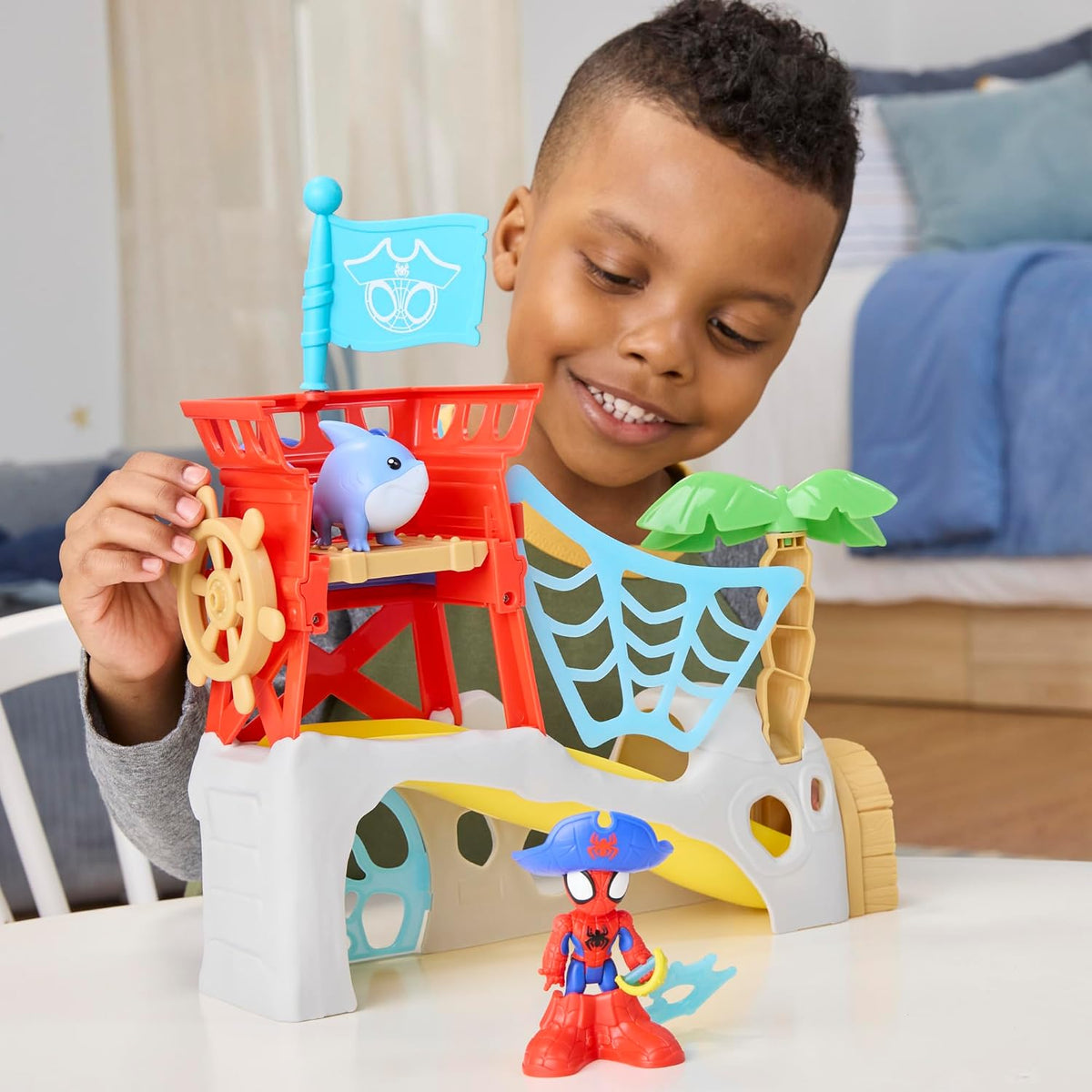Spidey and His Amazing Friends Spidey Island Playset