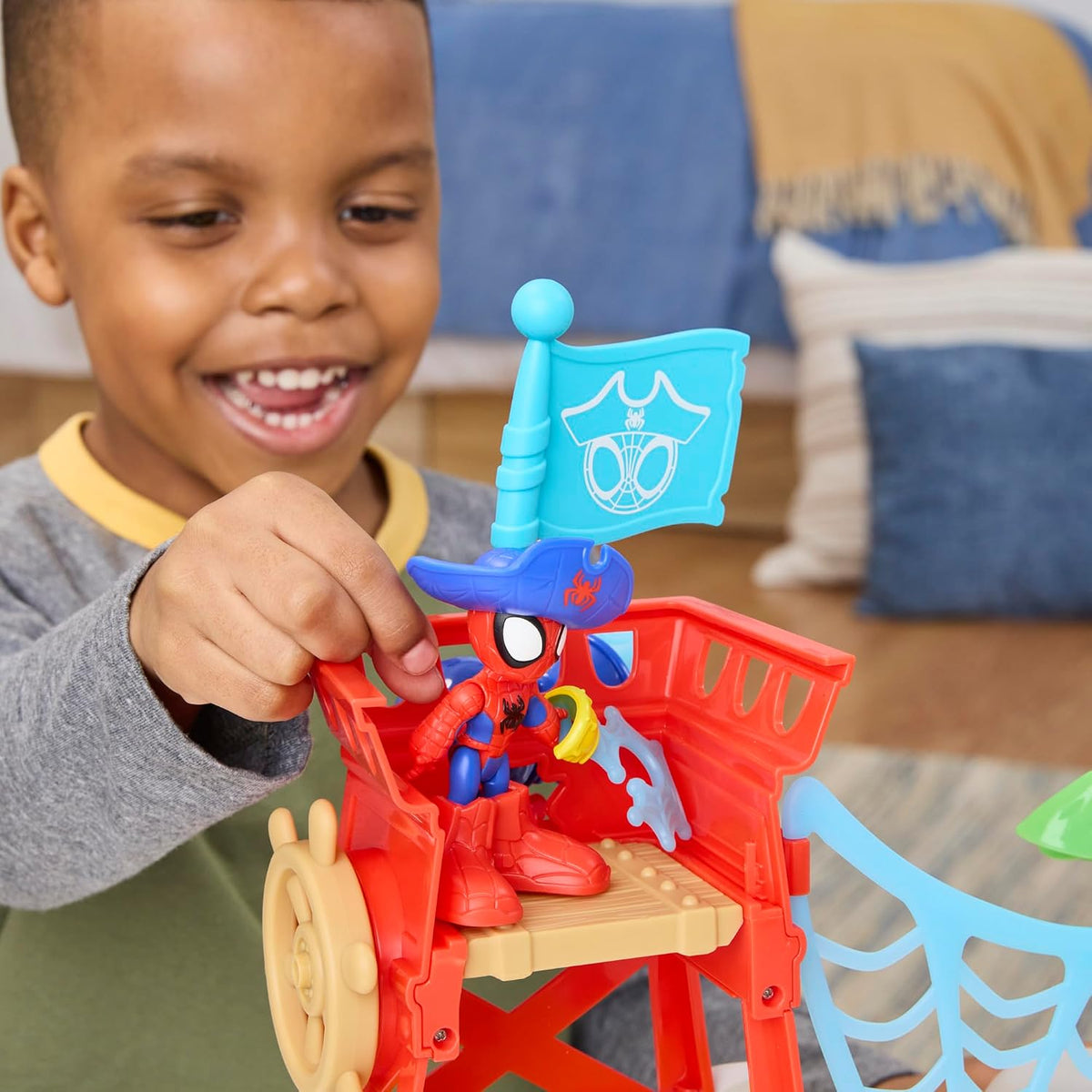 Spidey and His Amazing Friends Spidey Island Playset